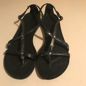 Black Crocs sandal